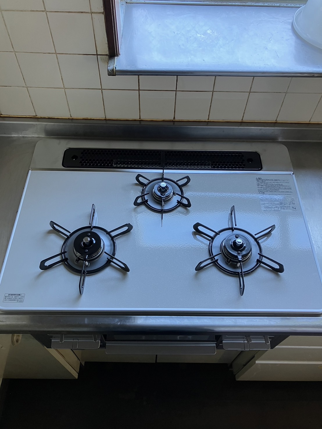 施工後　コンロ