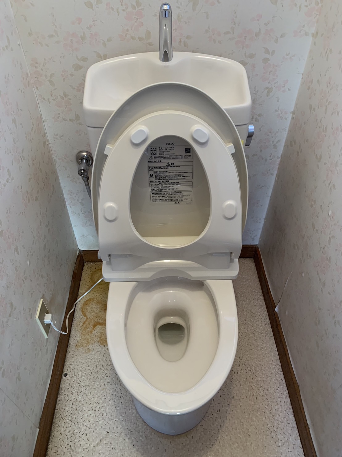 施工後　トイレ