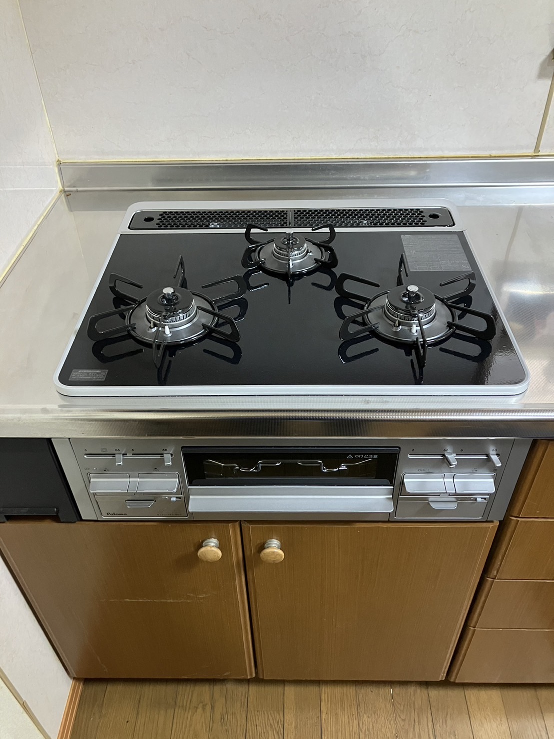 施工後　コンロ