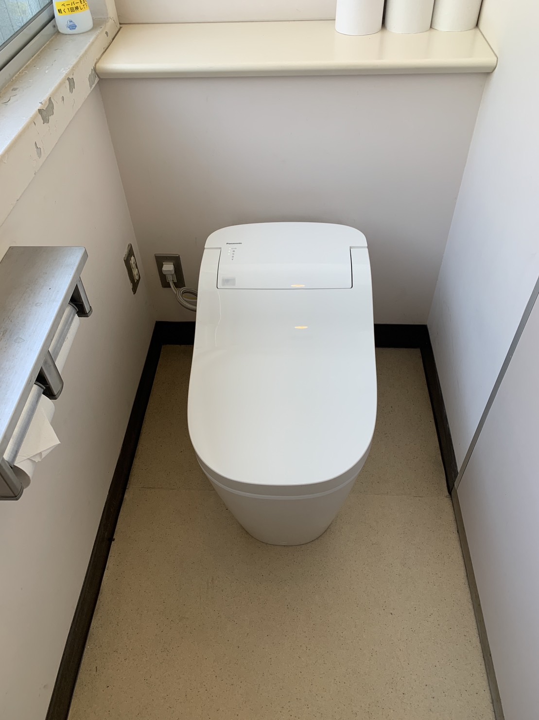 施工後　トイレ