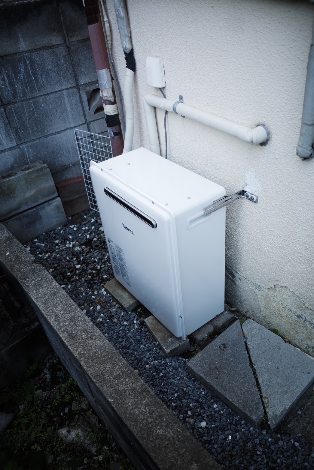 施工後　給湯器