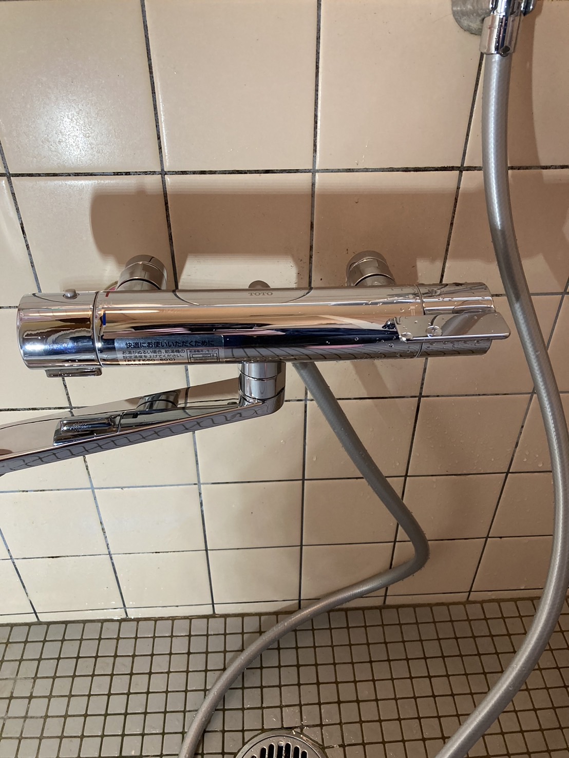 施工後　浴室水栓