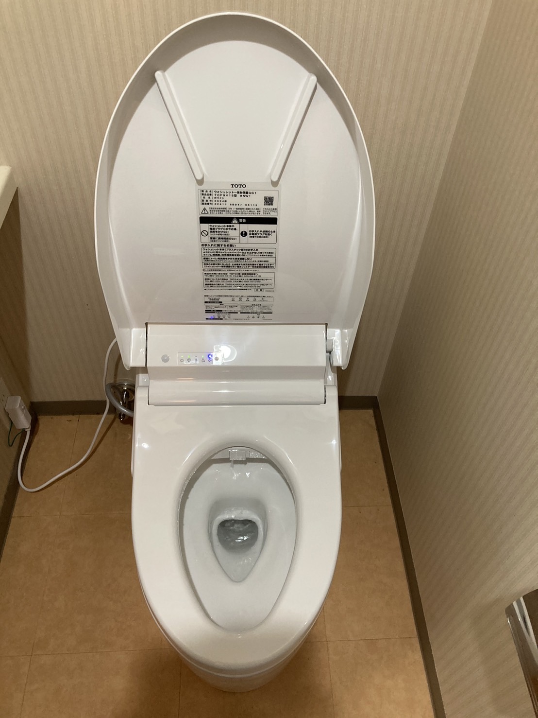 施工後　トイレ