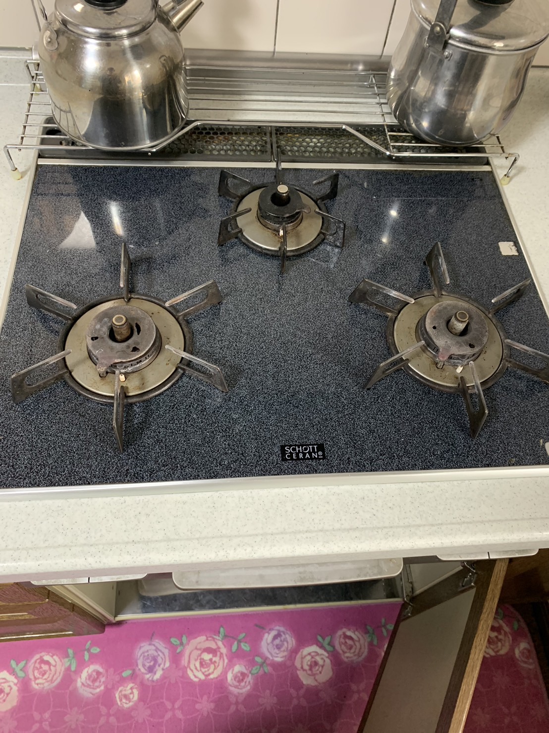 施工前　コンロ