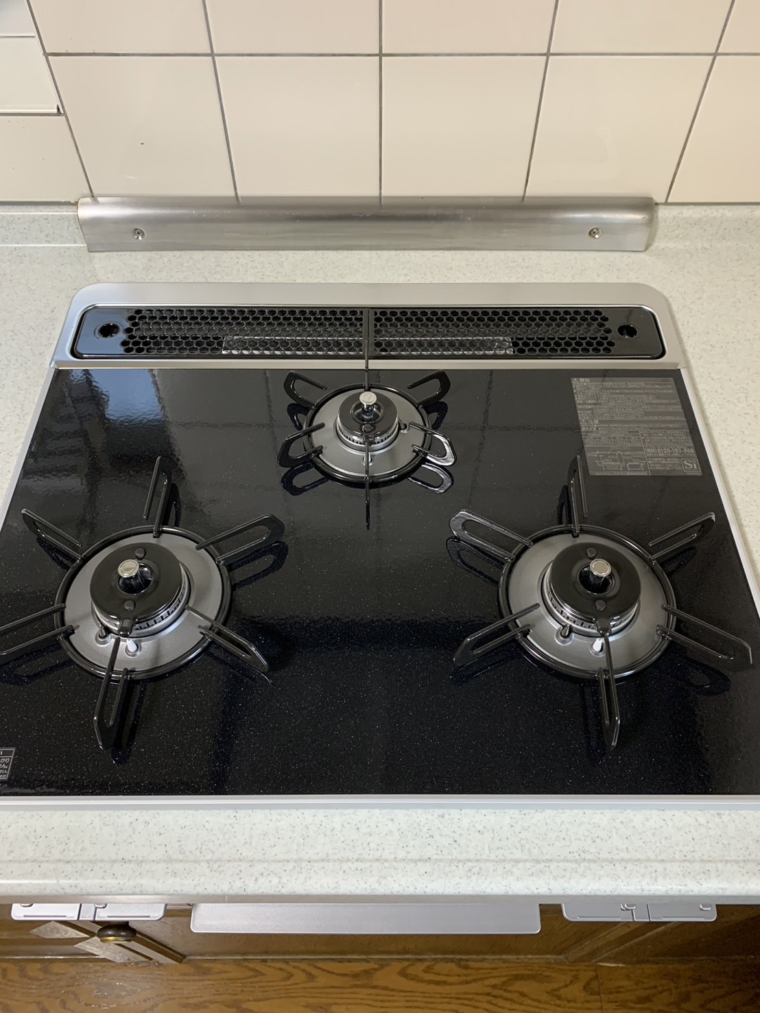 施工後　コンロ