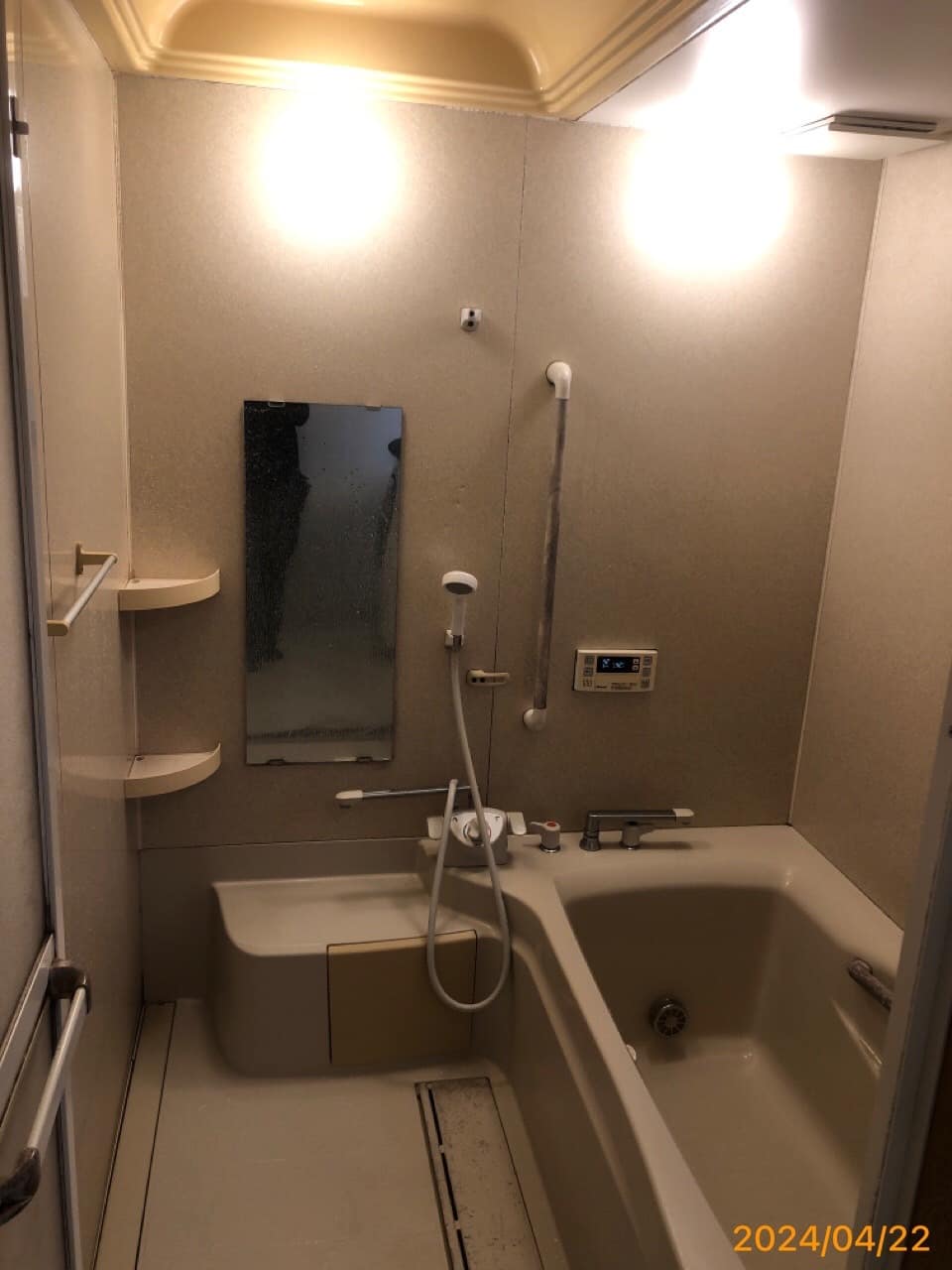 施工前　ユニットバス