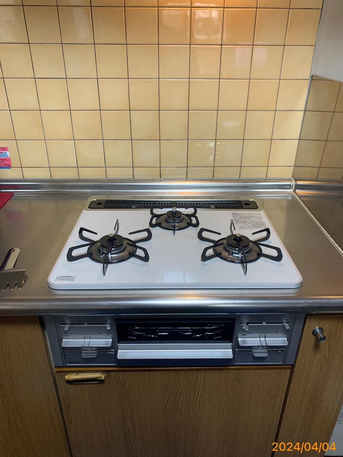 施工後　コンロ