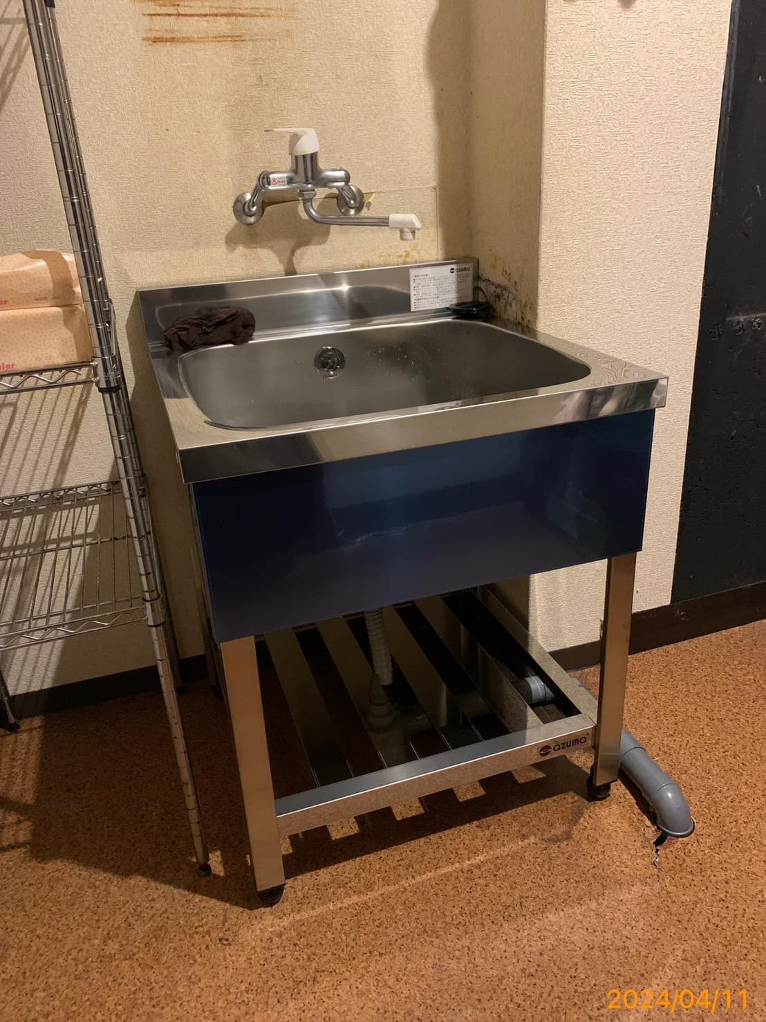 施工後　シンク