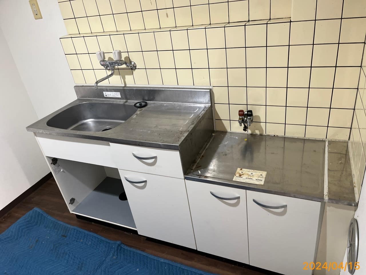 施工前　キッチン