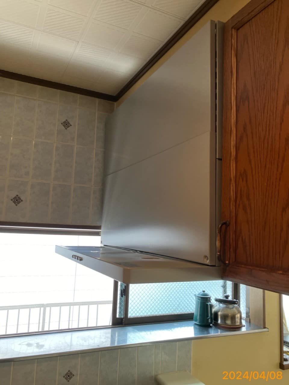 施工後　レンジフード