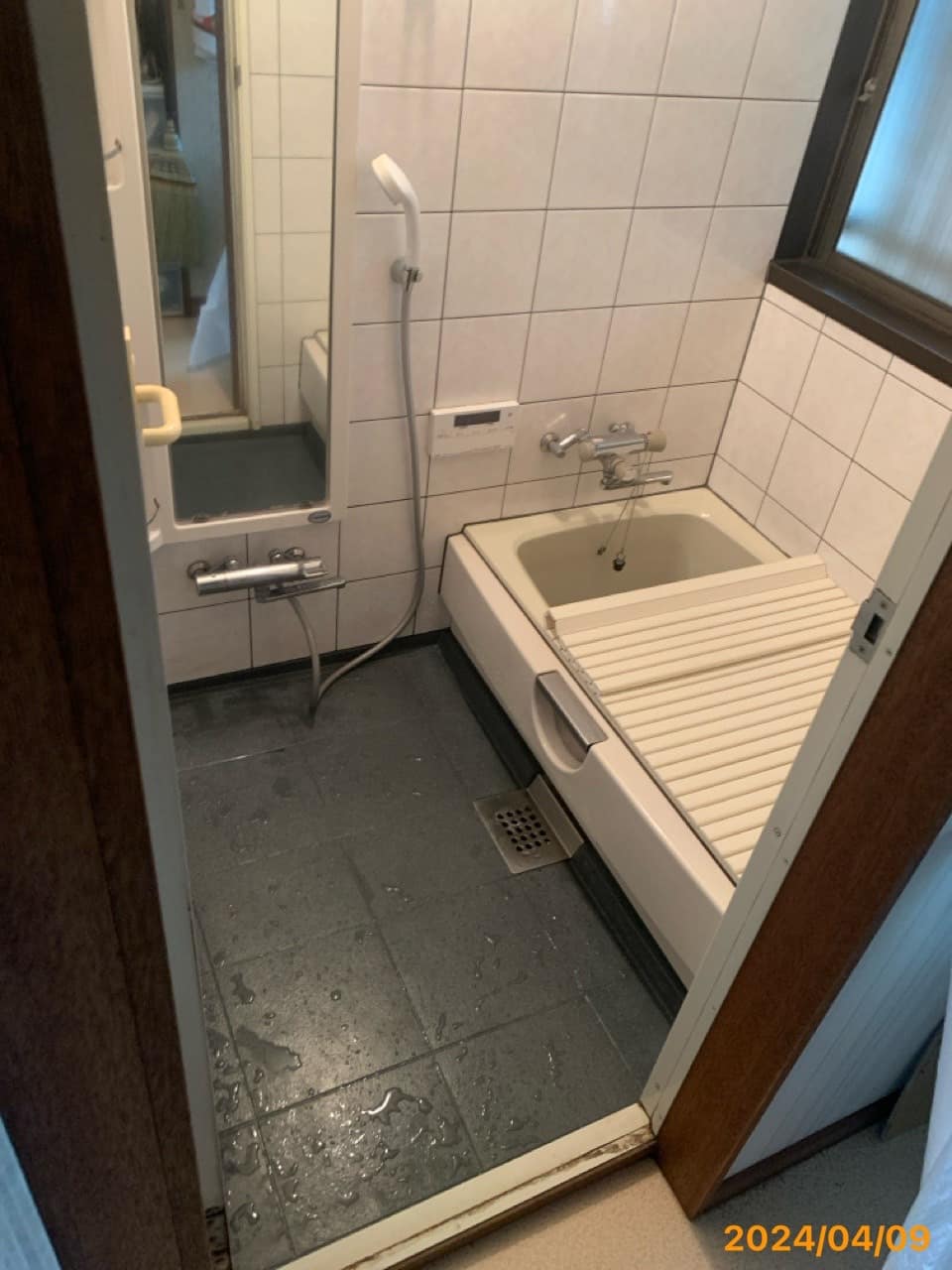 施工前　ユニットバス