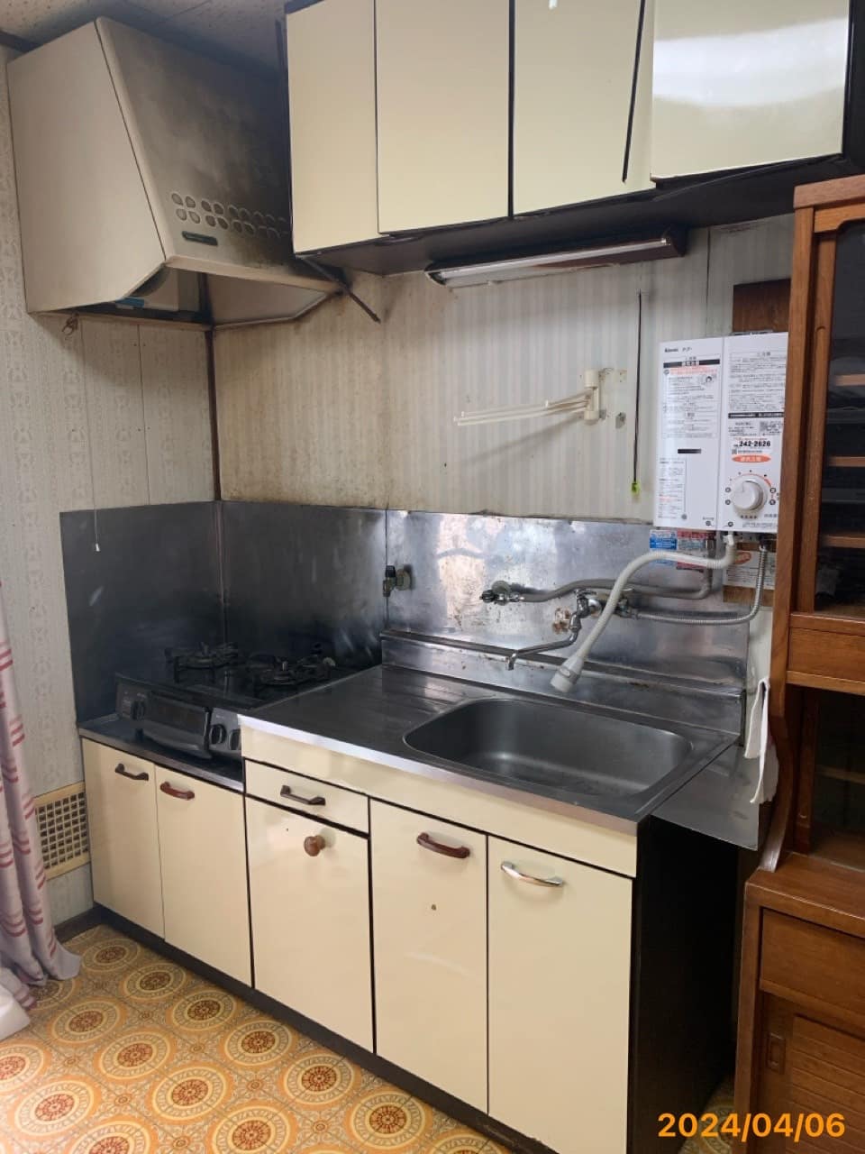 施工前　キッチン