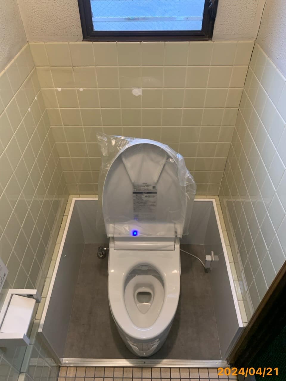 施工後　トイレ