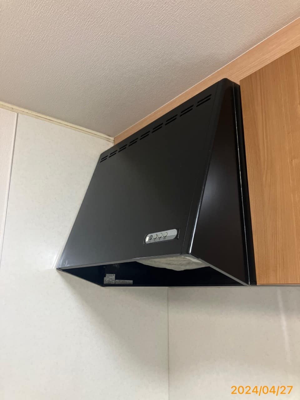 施工前レンジフード
