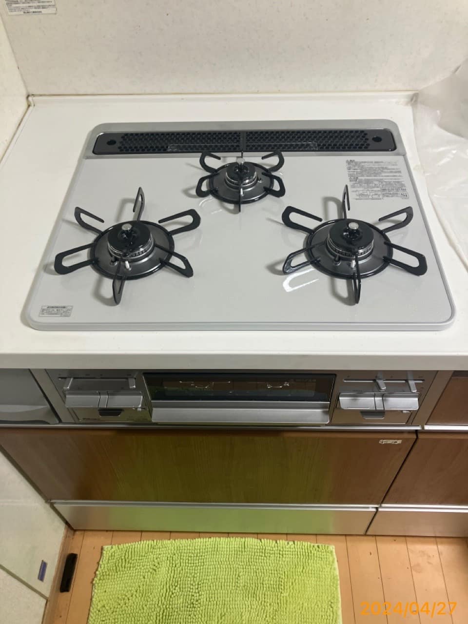 施工後コンロ