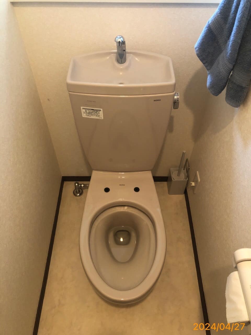 施工前　トイレ