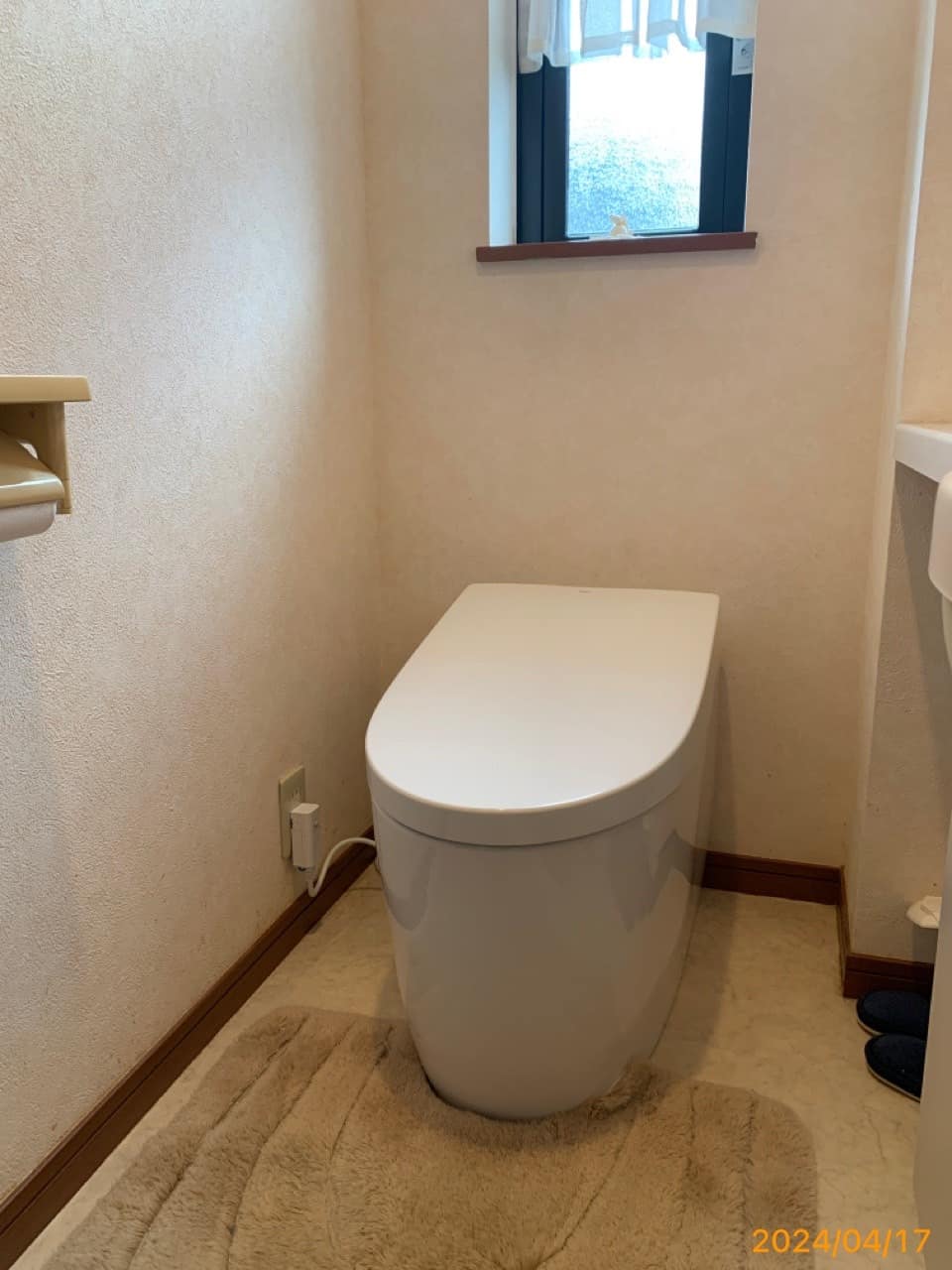 施工後　トイレ