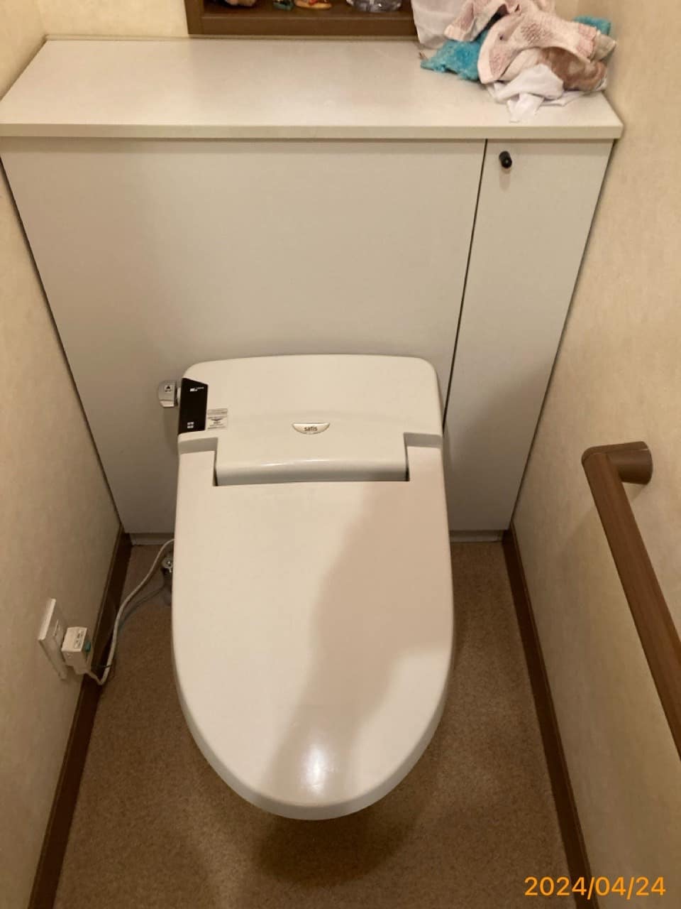 施工前　トイレ