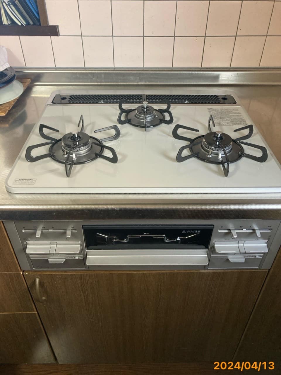 施工後　コンロ