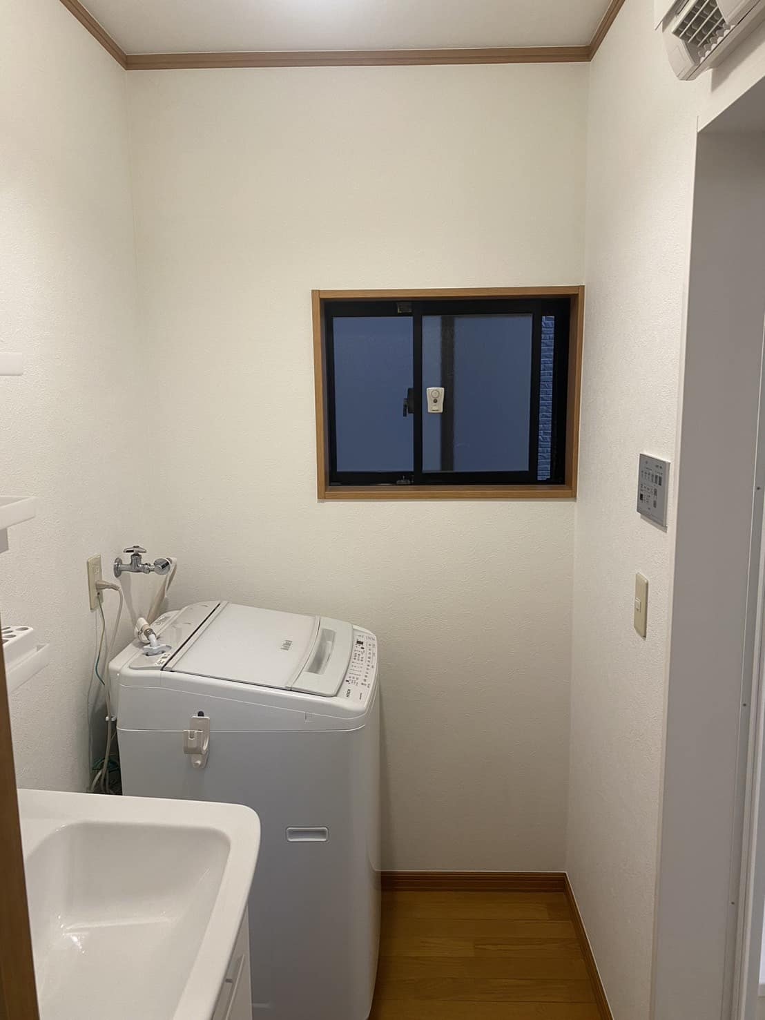 施工後　脱衣所