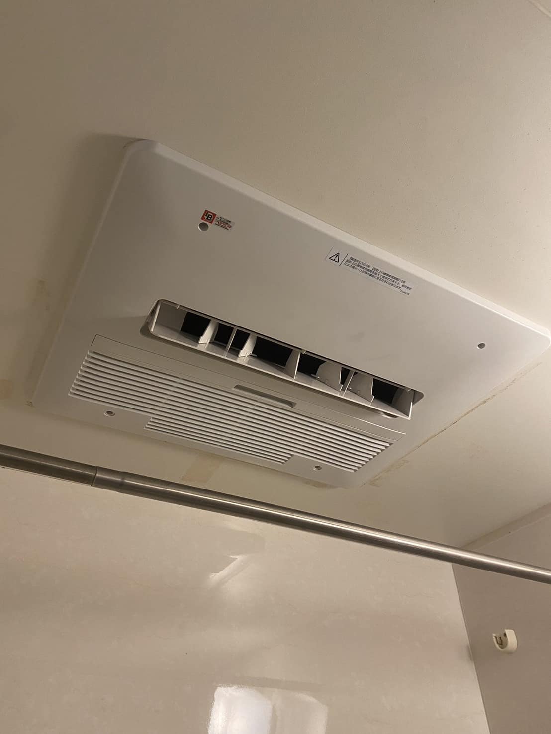 施工後　浴室乾燥機