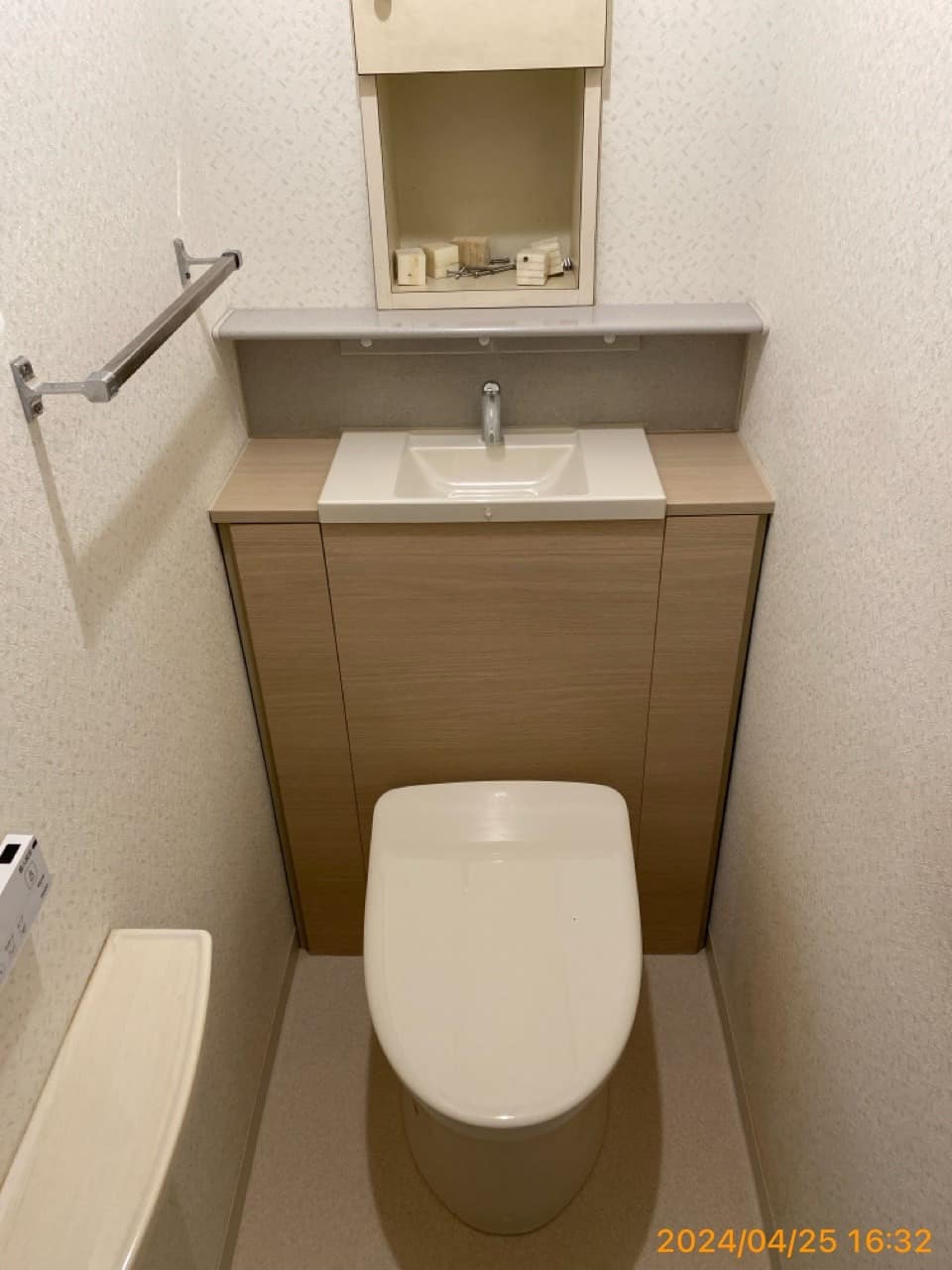 施工後　トイレ