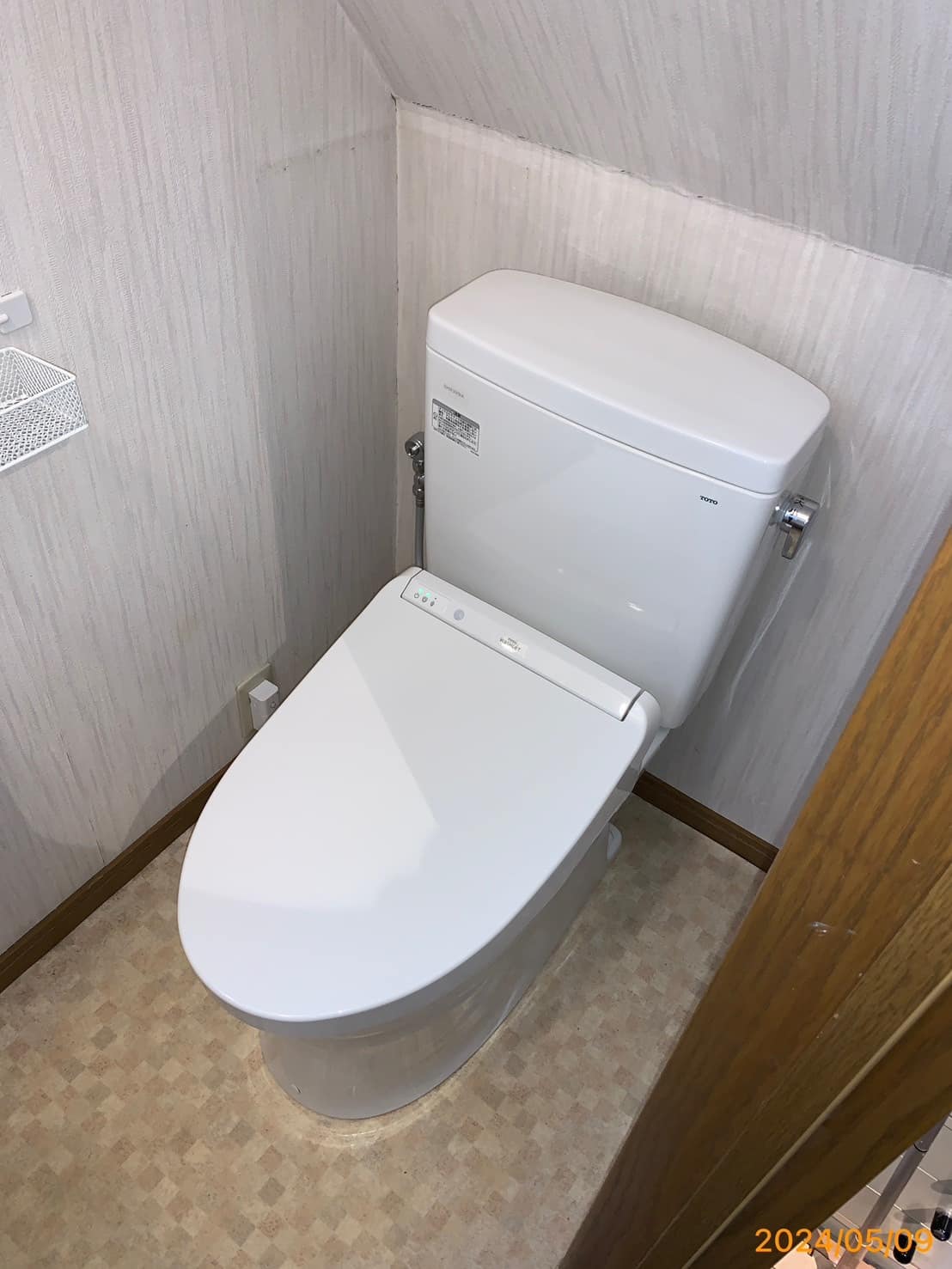 施工後　トイレ