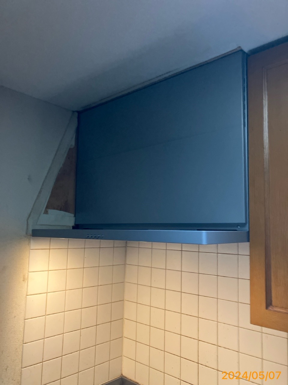 施工後　レンジフード