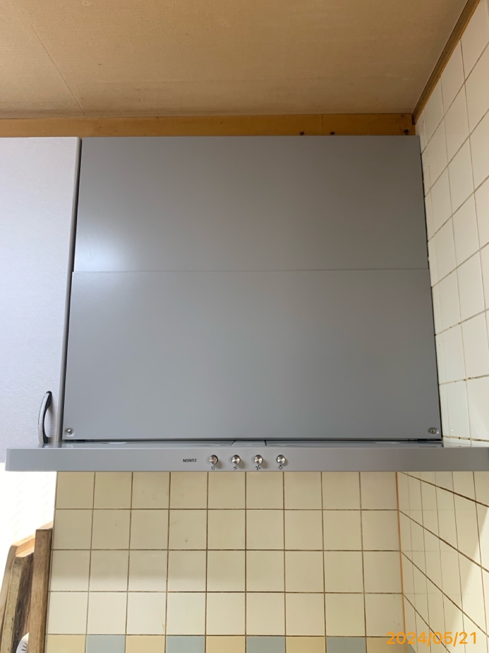 施工後　レンジフード