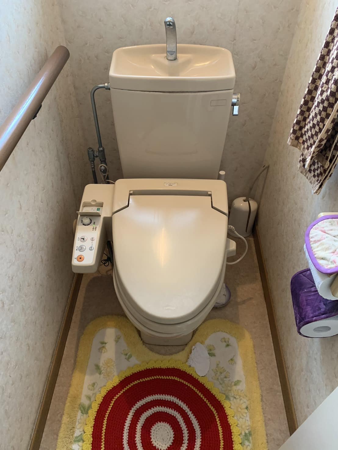 施工前　トイレ