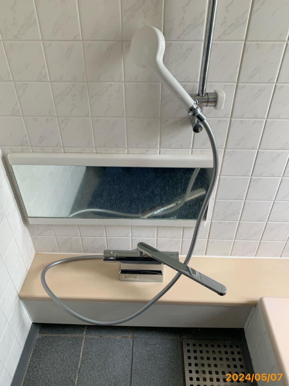 施工後　浴室水栓