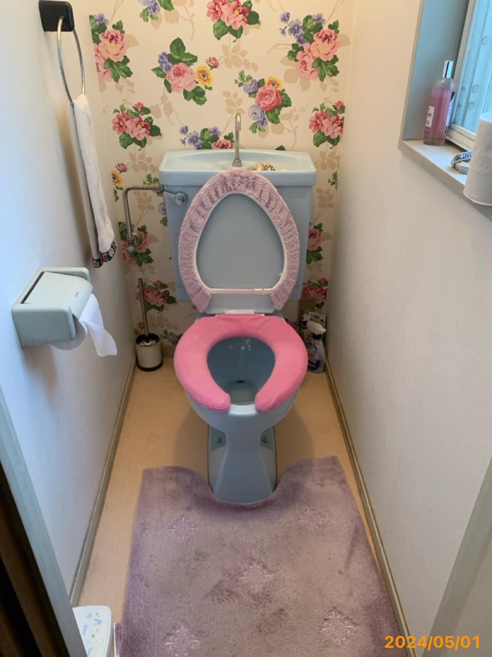 施工前　トイレ