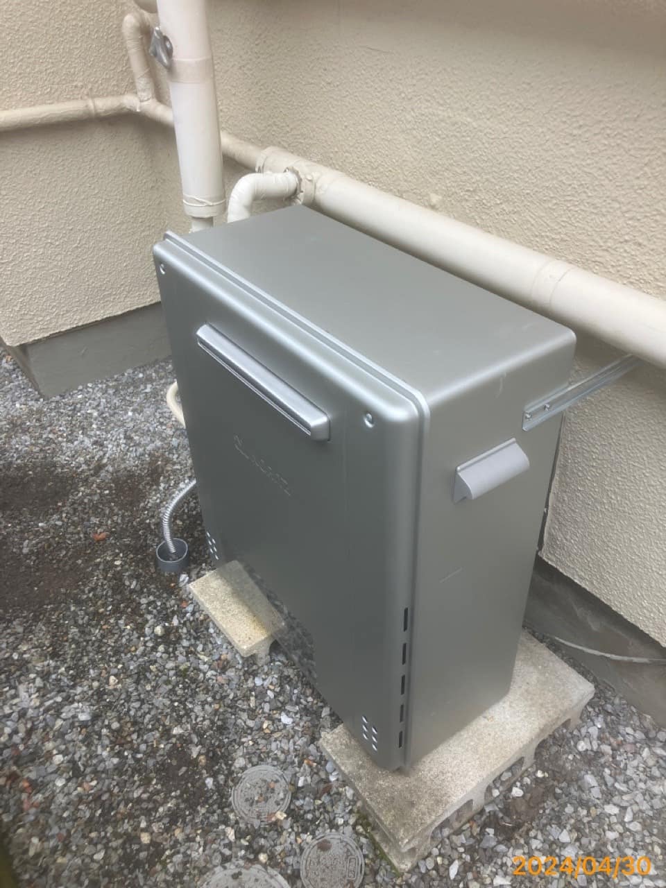 施工後　給湯器