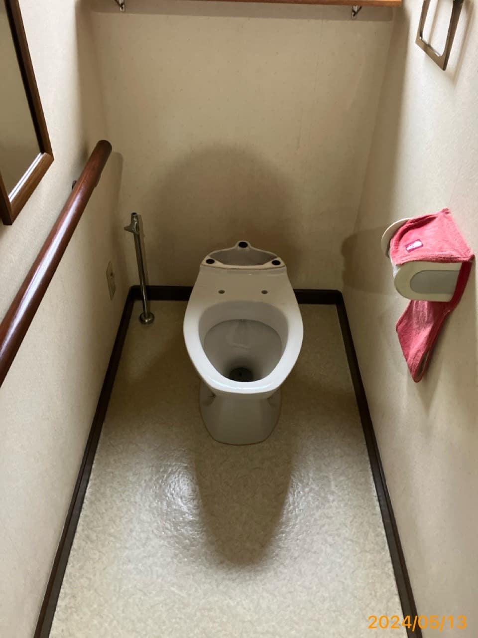 施工前　トイレ