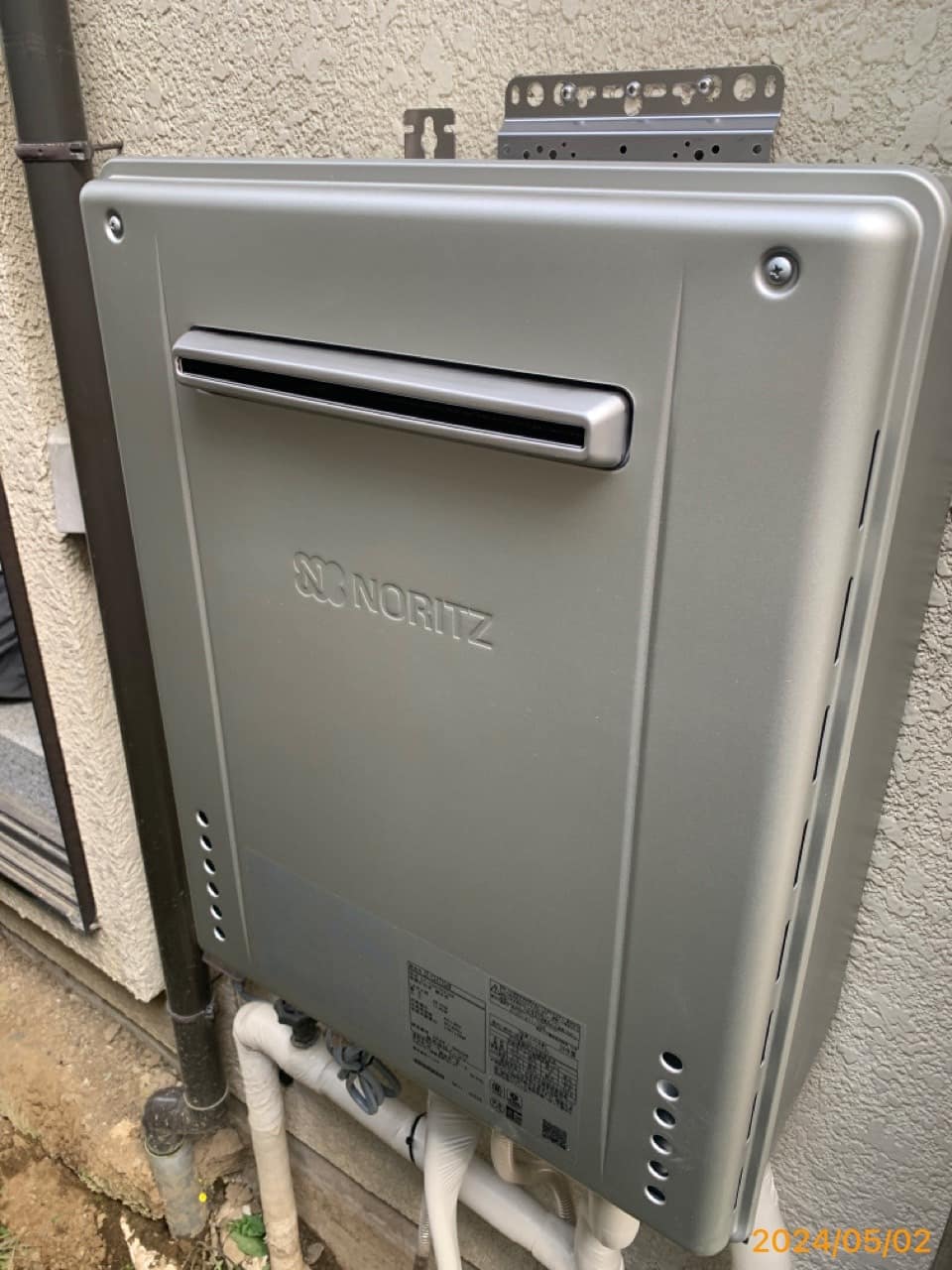 施工後　給湯器