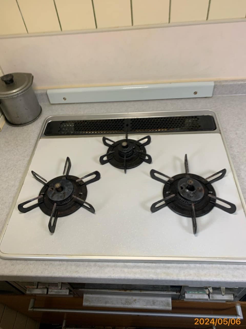 施工前　コンロ