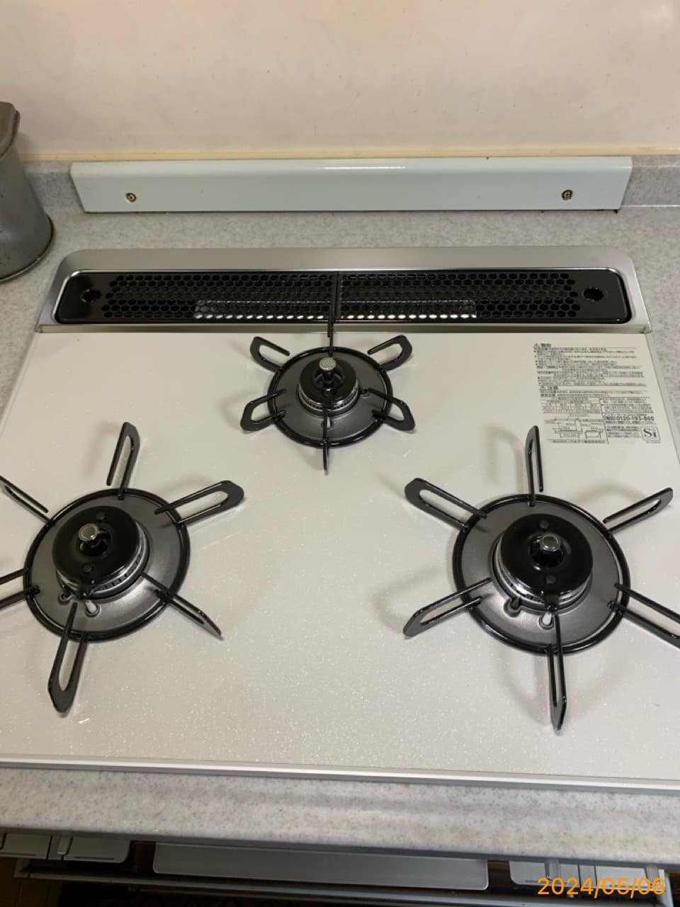 施工後　コンロ