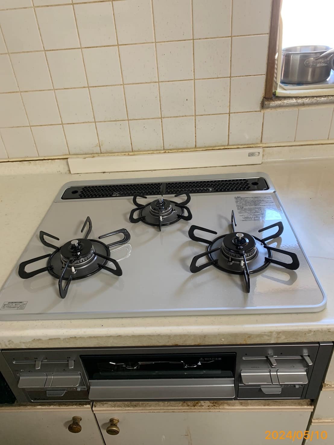 施工後　コンロ