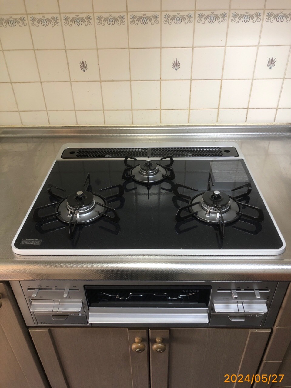 施工後　コンロ