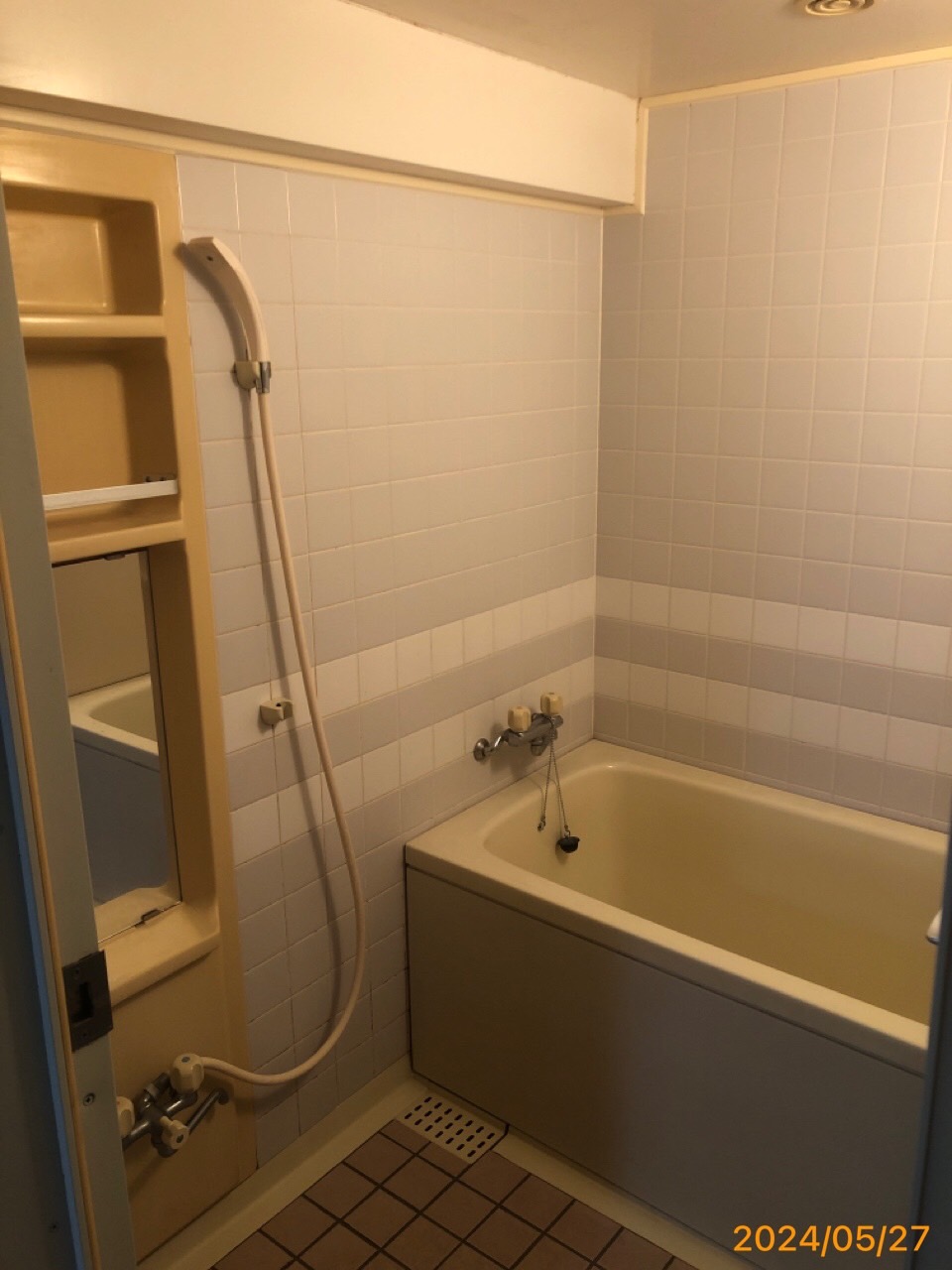 施工前　ユニットバス