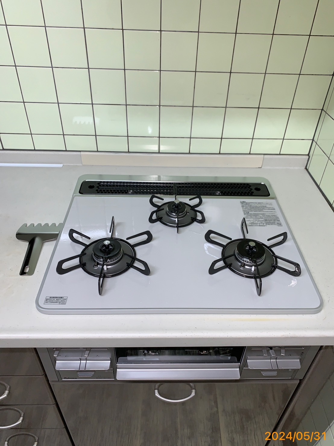 施工後　コンロ