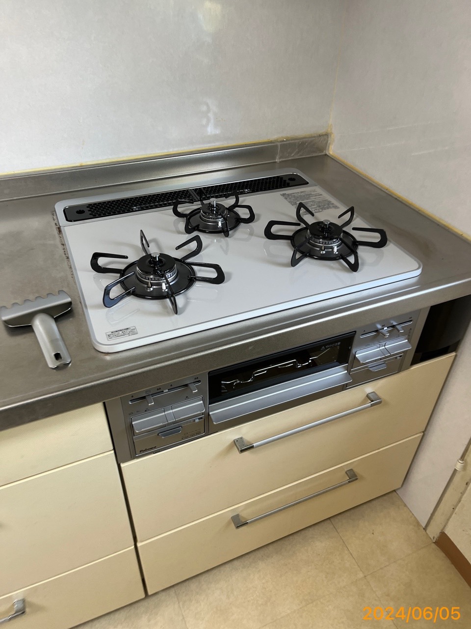 施工後　コンロ