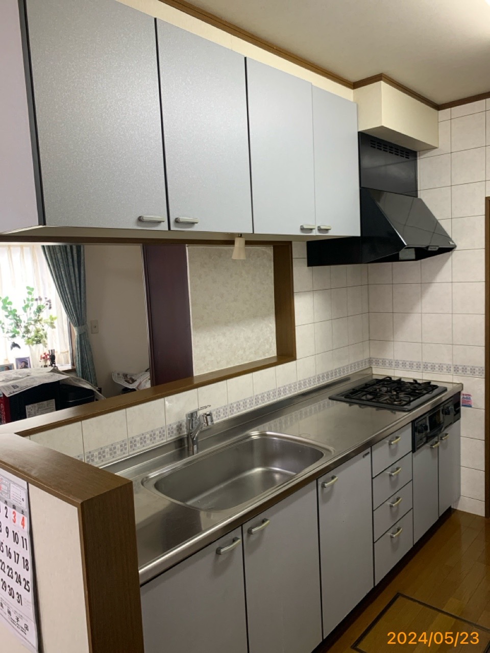 施工前　システムキッチン