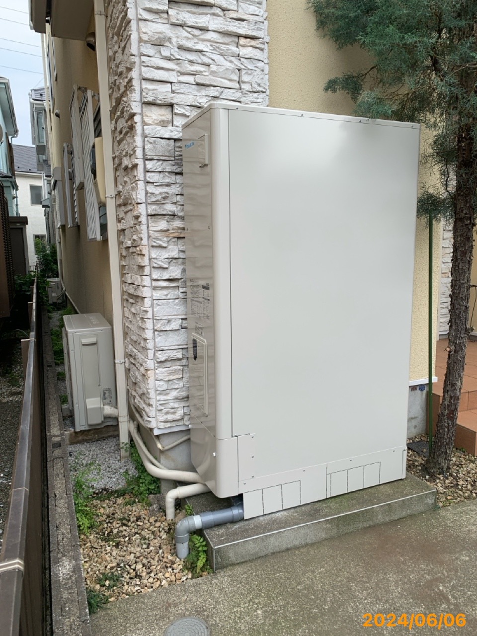 施工後　給湯器