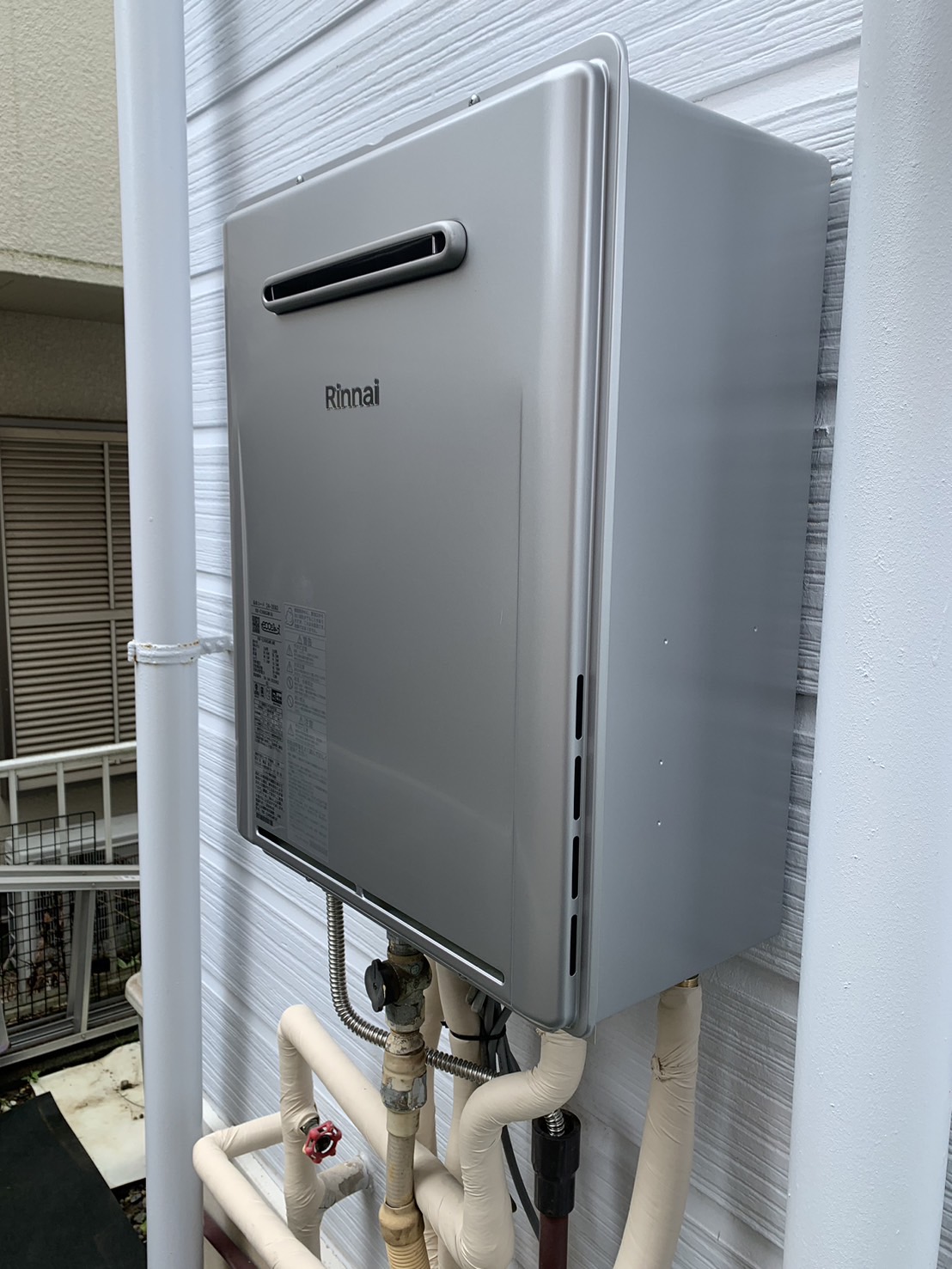 施工後　給湯器